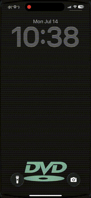 DVD屏幕保护程序